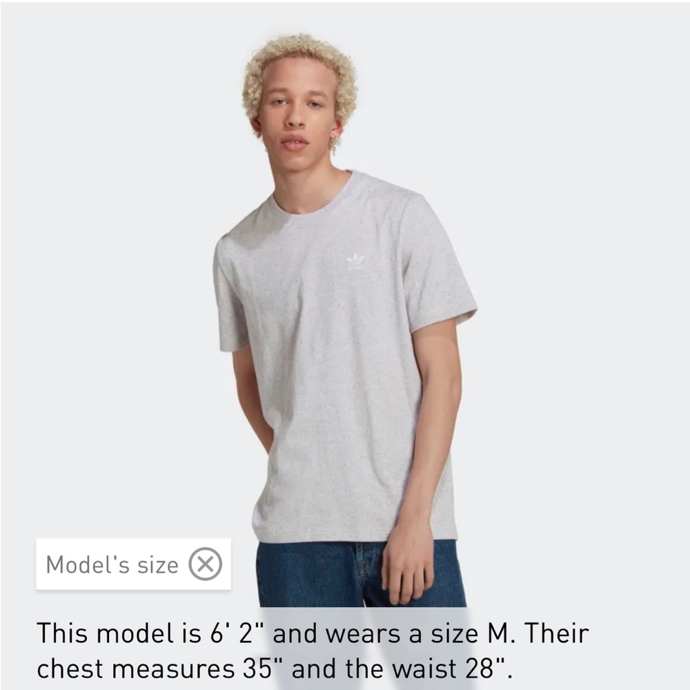 Adidas ESSENTIALS+ MADE WITH NATURE TEE